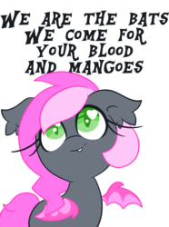 Size: 998x1340 | Tagged: safe, artist:starlightlore, oc, oc only, oc:heartbeat, bat pony, pony, blank flank, heart eyes, simple background, solo, transparent background, wingding eyes