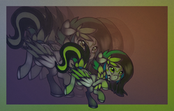 Size: 1600x1023 | Tagged: safe, artist:cappydarn, oc, oc only, oc:stormberry, pegasus, pony, solo