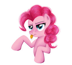 Size: 1500x1350 | Tagged: safe, artist:wourdeluck, pinkie pie, g4, female, solo, tongue out