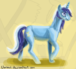 Size: 631x568 | Tagged: safe, artist:gloriaus, minuette, pony, unicorn, g4, female, solo