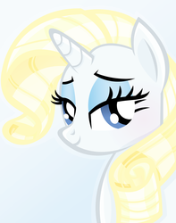 Size: 1280x1627 | Tagged: safe, artist:vivian reed, rarity, g4, alternate hair color, female, solo, vector