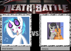 Size: 1008x720 | Tagged: safe, dj pon-3, octavia melody, vinyl scratch, g4, death battle