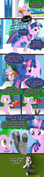 Size: 1600x6400 | Tagged: safe, artist:gashiboka, spike, twilight sparkle, g4, clothes, comic, michael jackson, shoes