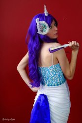 Size: 640x960 | Tagged: safe, artist:nikki-kitten1213, rarity, human, g4, cosplay, irl, irl human, photo, pregnant, solo