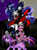 Size: 2275x3048 | Tagged: safe, princess luna, twilight sparkle, demon, g4, clothes, crossover, disgaea, disgaea 3, mao (disgaea), moon, night, ponified, raspberyl, skull, stars, tumblr