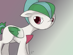 Size: 2000x1500 | Tagged: safe, artist:minty-red, gallade, male, pokémon, ponified, solo
