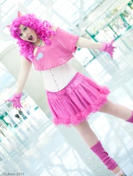 Size: 684x900 | Tagged: safe, artist:aktrez, pinkie pie, human, g4, cosplay, irl, irl human, photo, solo