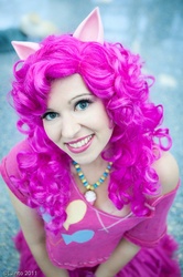 Size: 599x900 | Tagged: safe, artist:aktrez, pinkie pie, human, g4, cosplay, irl, irl human, photo, solo