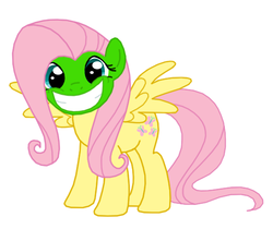Size: 558x468 | Tagged: safe, artist:death-driver-5000, fluttershy, g4, female, solo, the mask