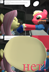 Size: 735x1086 | Tagged: safe, artist:php74, big macintosh, fluttershy, earth pony, pony, g4, 3d, fluttermedic, gmod, heavy mac, interface screw, male, russian, ship:fluttermac, shipping, stallion, straight, team fortress 2, tumblr