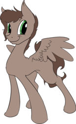 Size: 672x1085 | Tagged: safe, artist:themessengerboy, oc, oc only, pegasus, pony, solo