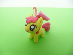 Size: 591x442 | Tagged: safe, artist:raru, apple bloom, g4, irl, photo, sculpture, solo