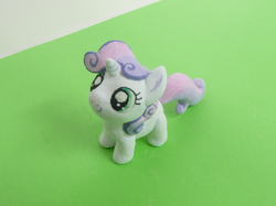 Size: 591x442 | Tagged: safe, artist:raru, sweetie belle, g4, irl, photo, sculpture, solo