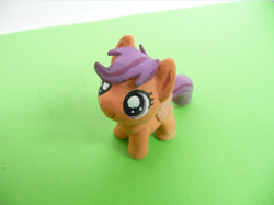 Size: 591x442 | Tagged: safe, artist:raru, scootaloo, g4, irl, photo, sculpture, solo