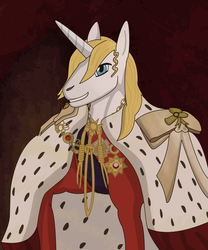 Size: 816x979 | Tagged: safe, artist:cheshiretwilight, prince blueblood, anthro, g4, male, solo