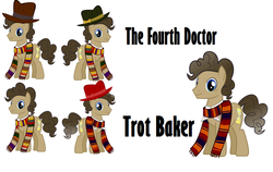 Size: 1216x768 | Tagged: safe, doctor whooves, time turner, g4, doctor who, fedora, fourth doctor, hat, tom baker, trot baker