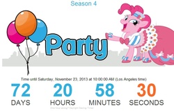 Size: 762x488 | Tagged: safe, pinkie pie, g4, countdown to season 4, date, timer