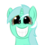 Size: 1500x1500 | Tagged: safe, artist:saine grey, lyra heartstrings, pony, unicorn, g4, dilated pupils, faic, female, grin, looking at you, simple background, smiling, solo, squee, transparent background, vector