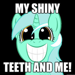 Size: 625x625 | Tagged: safe, artist:saine grey, lyra heartstrings, g4, female, image macro, solo, the fairly oddparents