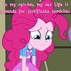 Size: 1072x1070 | Tagged: safe, pinkie pie, equestria girls, g4, cards against equestria girls, female, solo