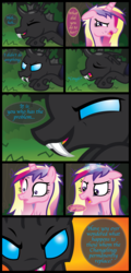 Size: 2424x5042 | Tagged: safe, artist:inkrose98, princess cadance, changeling, comic:shapeless sun, g4, comic, tumblr