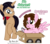 Size: 4228x3728 | Tagged: safe, artist:shinta-girl, oc, oc only, oc:shinta pony, playing, spanglish, spanish