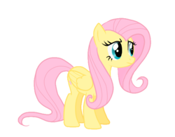 Size: 585x457 | Tagged: safe, artist:swiftywish, fluttershy, g4, sonic rainboom (episode), female, paint tool sai, simple background, solo, transparent background, vector