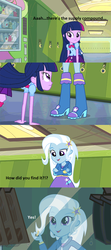 Size: 576x1295 | Tagged: safe, edit, edited screencap, screencap, trixie, twilight sparkle, equestria girls, g4, dynasty warriors, dynasty warriors 3, text, yuan shao