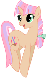 Size: 439x728 | Tagged: safe, artist:craptasticarts, oc, oc only, oc:shimmer palette, pony, unicorn, solo