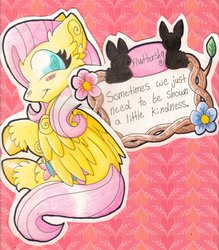 Size: 600x686 | Tagged: safe, artist:codtier, fluttershy, g4, female, fluffy, solo