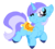 Size: 400x361 | Tagged: safe, artist:codtier, diamond mint, pony, unicorn, g4, fluffy, saddle, simple background, solo, transparent background