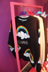 Size: 400x600 | Tagged: safe, rainbow dash, g4, clothes, cutie mark, french, merchandise, sweater, toyzmag