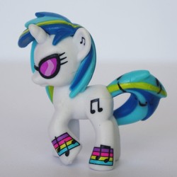 Size: 960x960 | Tagged: safe, dj pon-3, vinyl scratch, g4, blind bag, female, irl, photo, rainbow power, rainbow power-ified, toy