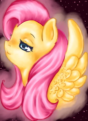 Size: 2400x3300 | Tagged: safe, artist:twiddledittle, fluttershy, g4, female, solo