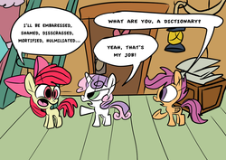 Size: 900x636 | Tagged: safe, artist:joeywaggoner, apple bloom, scootaloo, sweetie belle, g4, cutie mark crusaders