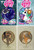 Size: 1600x2343 | Tagged: safe, idw, princess cadance, princess celestia, princess luna, g4, alphonse mucha, byzantine head, comic cover, modern art, nouveau