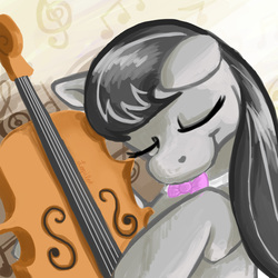 Size: 1600x1600 | Tagged: safe, artist:lopilot, octavia melody, g4, cello, female, musical instrument, solo