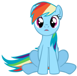 Size: 1070x1054 | Tagged: safe, artist:flutterflyraptor, rainbow dash, g4, female, simple background, solo, transparent background, vector