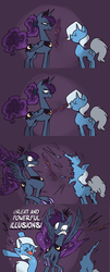 Size: 701x1740 | Tagged: safe, artist:herny, princess luna, trixie, luna-afterdark, g4, ask, comic, magic trick