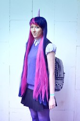 Size: 1360x2048 | Tagged: safe, artist:dasha-hm, twilight sparkle, human, g4, cosplay, irl, irl human, photo, solo