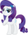 Size: 4445x5500 | Tagged: safe, artist:theshadowstone, rarity, pony, equestria girls, g4, absurd resolution, alternate hairstyle, female, ponified humanized pony, simple background, solo, transparent background, vector