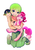 Size: 669x949 | Tagged: safe, artist:karashim, pinkie pie, g4, buttercup (powerpuff girls), crossover, f.f., foo fighters, jojo's bizarre adventure, stone ocean, the powerpuff girls