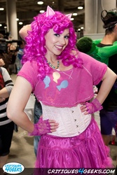 Size: 570x854 | Tagged: safe, artist:aktrez, pinkie pie, human, g4, cosplay, hand on hip, irl, irl human, photo