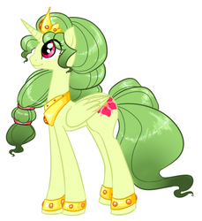 Size: 589x644 | Tagged: safe, artist:theluckyangel, oc, oc only, alicorn, pony, alicorn oc, solo