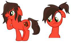 Size: 400x241 | Tagged: safe, artist:unoriginai, oc, oc only, oc:bookmark, earth pony, pony, solo