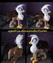 Size: 1280x1502 | Tagged: safe, artist:agatrix, gilda, griffon, g4, irl, photo, plushie