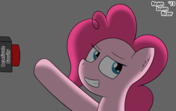 Size: 2055x1296 | Tagged: safe, artist:regxy, pinkie pie, g4, button, female, solo