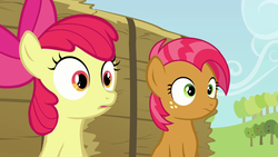 Size: 800x450 | Tagged: safe, screencap, apple bloom, babs seed, g4