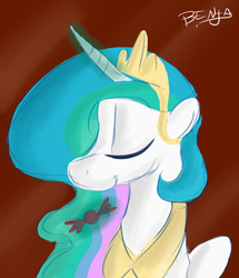 Size: 612x712 | Tagged: safe, artist:benja, princess celestia, ask ask-the-ponies, g4, female, magic, solo