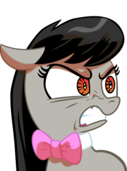 Size: 1280x1732 | Tagged: safe, artist:andypriceart, artist:haetran, idw, octavia melody, g4, angry, comic, ears back, female, meme, rage, rage face, ragetavia, simple background, solo, transparent background, vector